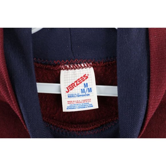 Vintage 90s Womens Size Medium Quilt Patchwork Noahs Ark Animal Sweatshirt USA - Picture 4 of 7